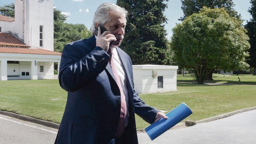 El Presidente mantendrá su agenda en Olivos por un contacto estrecho