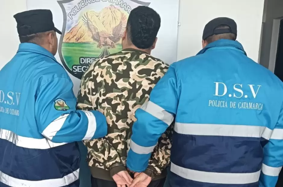 Era buscado en Tucumán y fue detenido en Valle Viejo