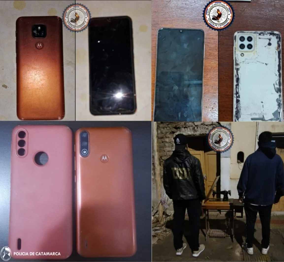 RECUPERAN CELULARES Y ELECTRODOMÉSTICOS TRAS UN RAID DELICTIVO