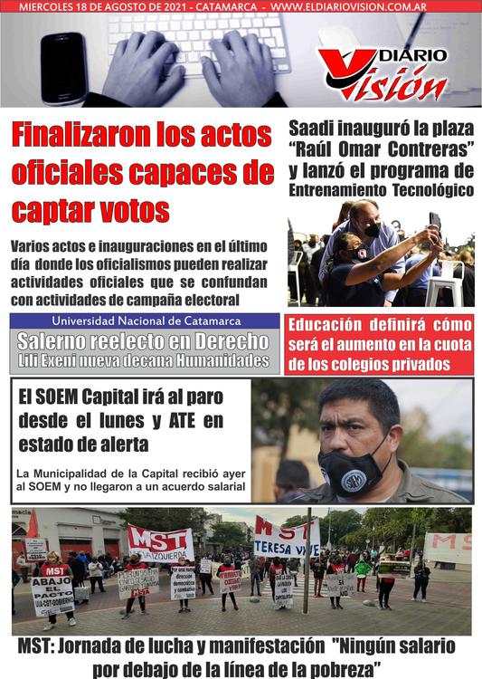 18 de Agosto 2021