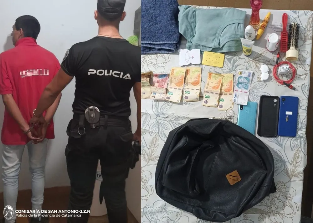 DETUVIERON A UN PRESUNTO ARREBATADOR EN FME