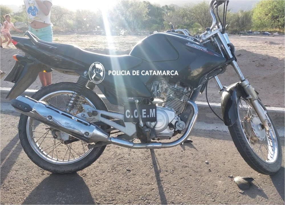 Secuestro moto Cria 8